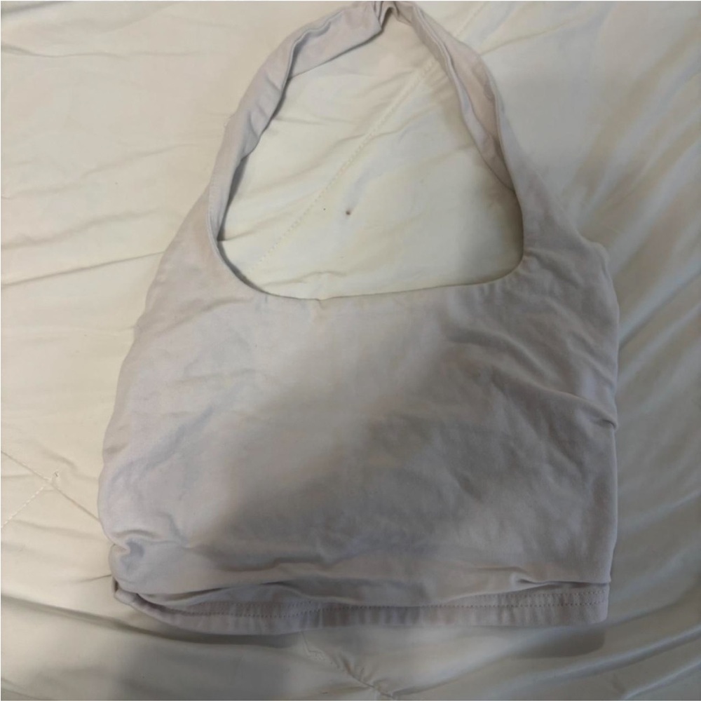 SHEIN Soft Cream Top